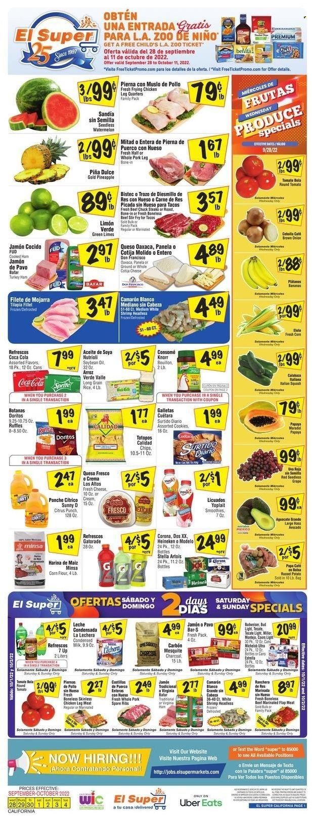 El Super (CA, NM, NV, TX) Weekly Ad Flyer Specials September 28 to October 4, 2022