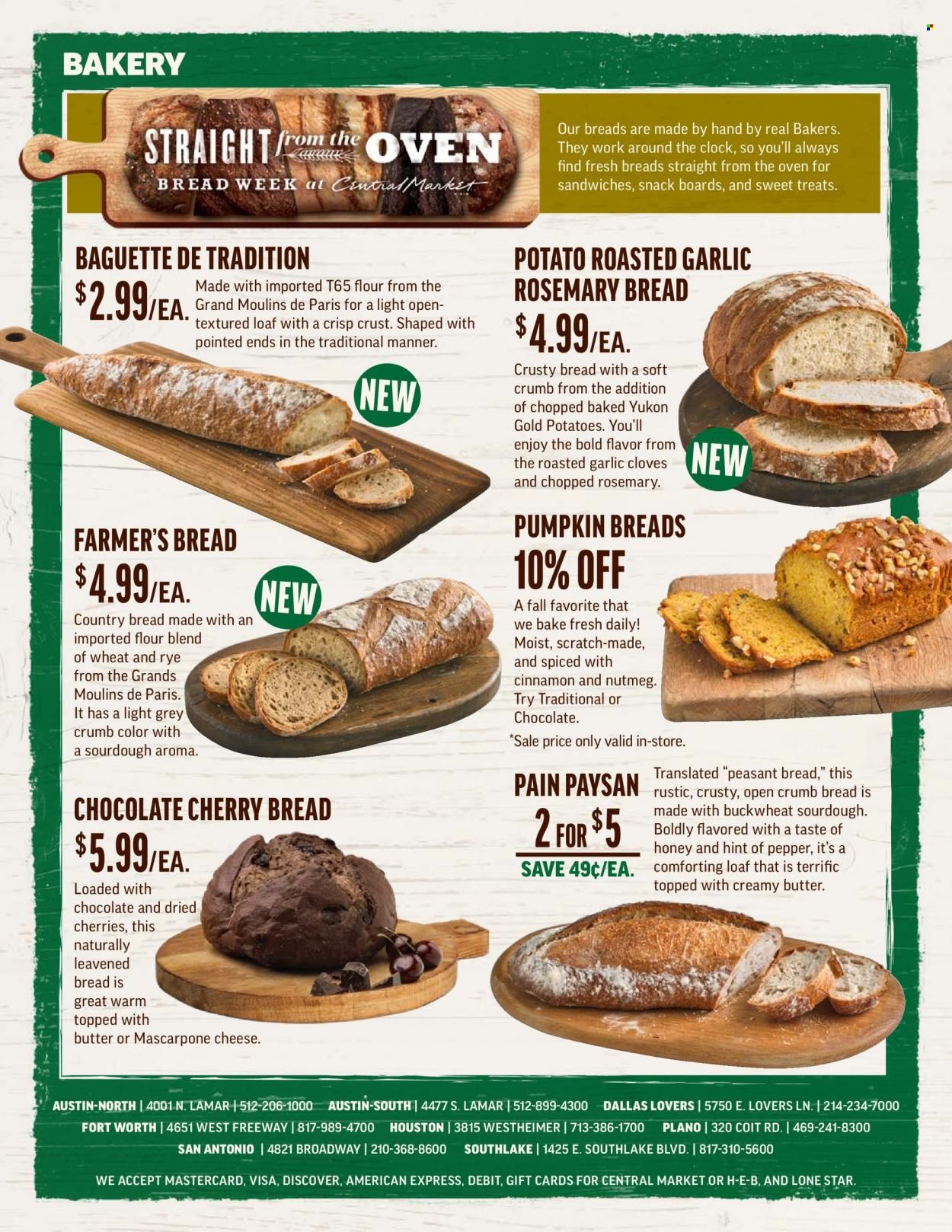 Central Market (TX) Weekly Ad Flyer Specials September 28 to October 4, 2022