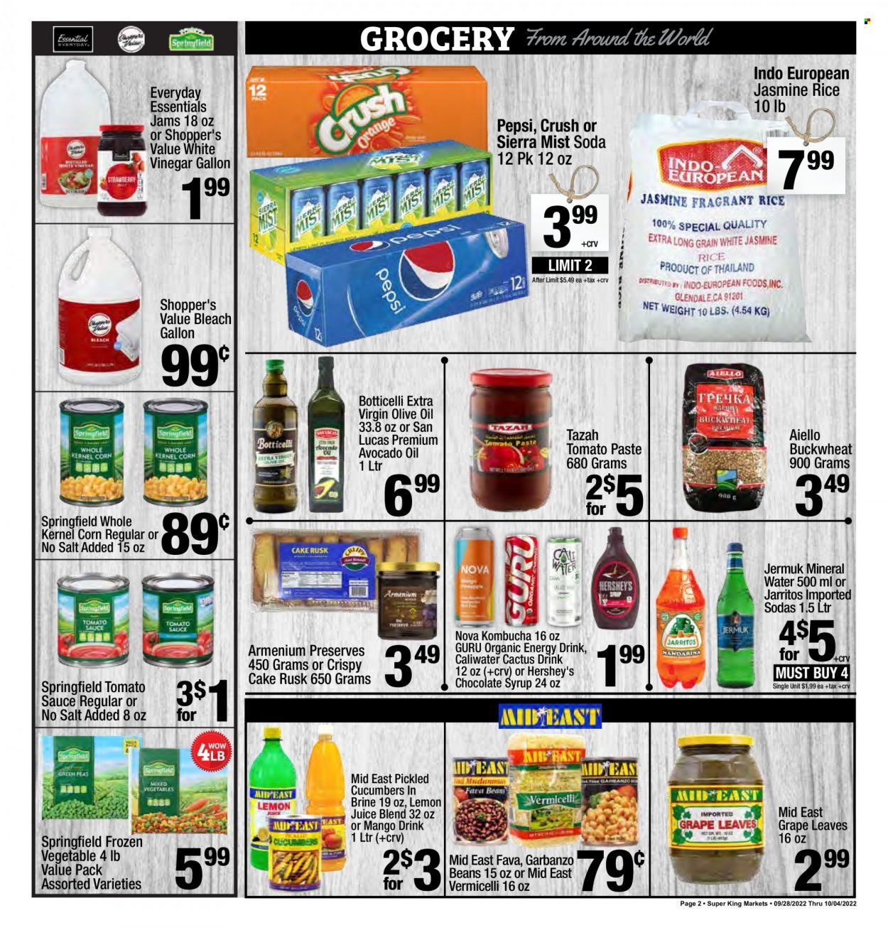 Super King Markets (CA) Weekly Ad Flyer Specials September 28 to October 4, 2022