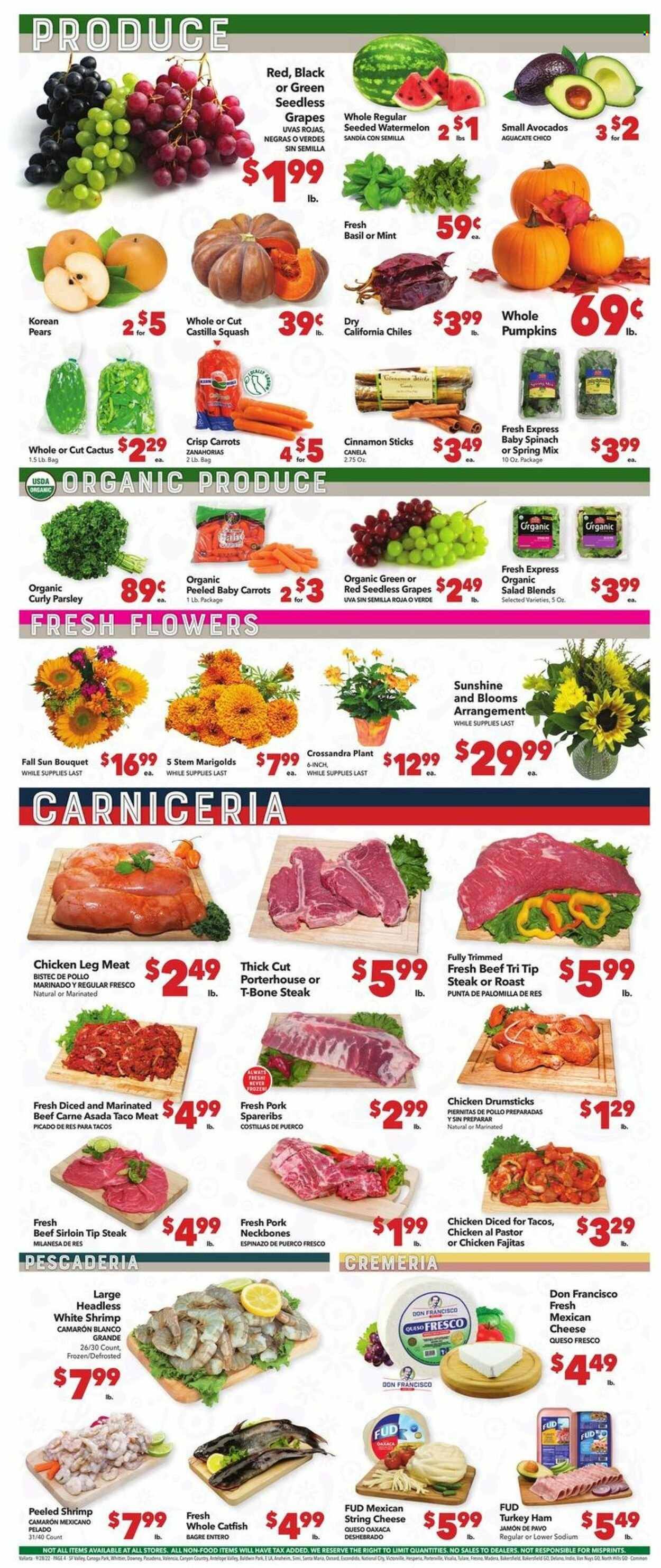 Vallarta (CA) Weekly Ad Flyer Specials September 28 to October 4, 2022