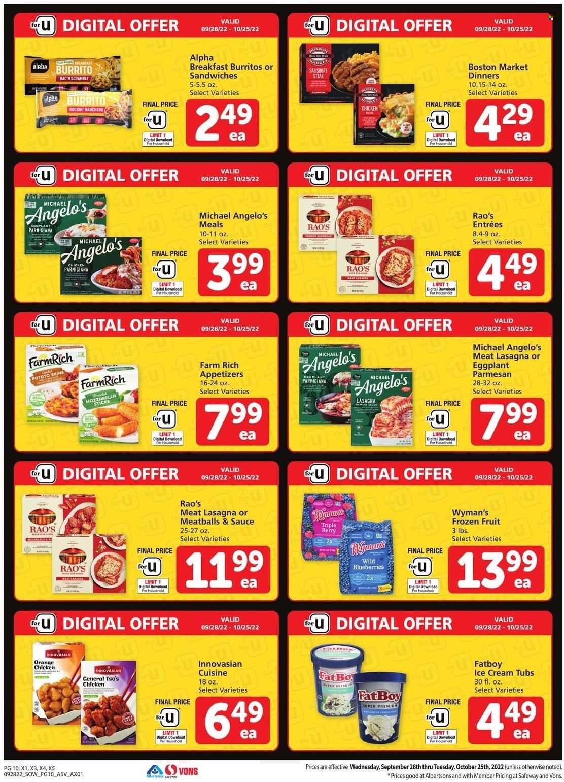 Safeway (AZ, CO, ID, MT, NE, NM) Weekly Ad Flyer Specials September 28 to October 25, 2022
