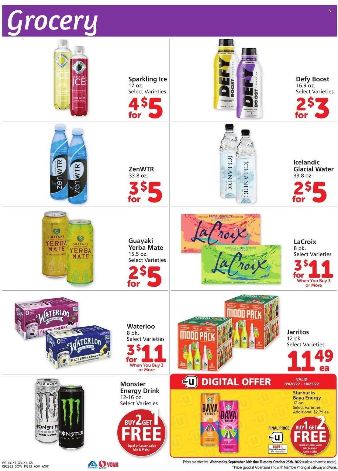 Safeway (AZ, CO, ID, MT, NE, NM) Weekly Ad Flyer Specials September 28 to October 25, 2022
