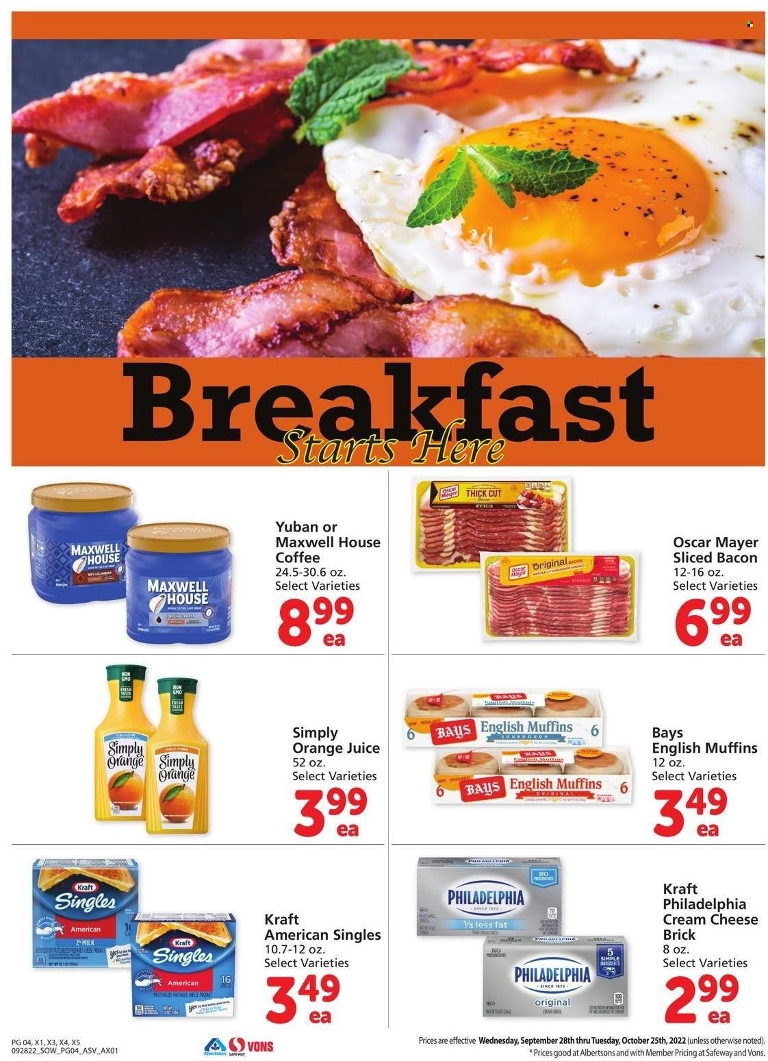 Safeway (AZ, CO, ID, MT, NE, NM) Weekly Ad Flyer Specials September 28 to October 25, 2022
