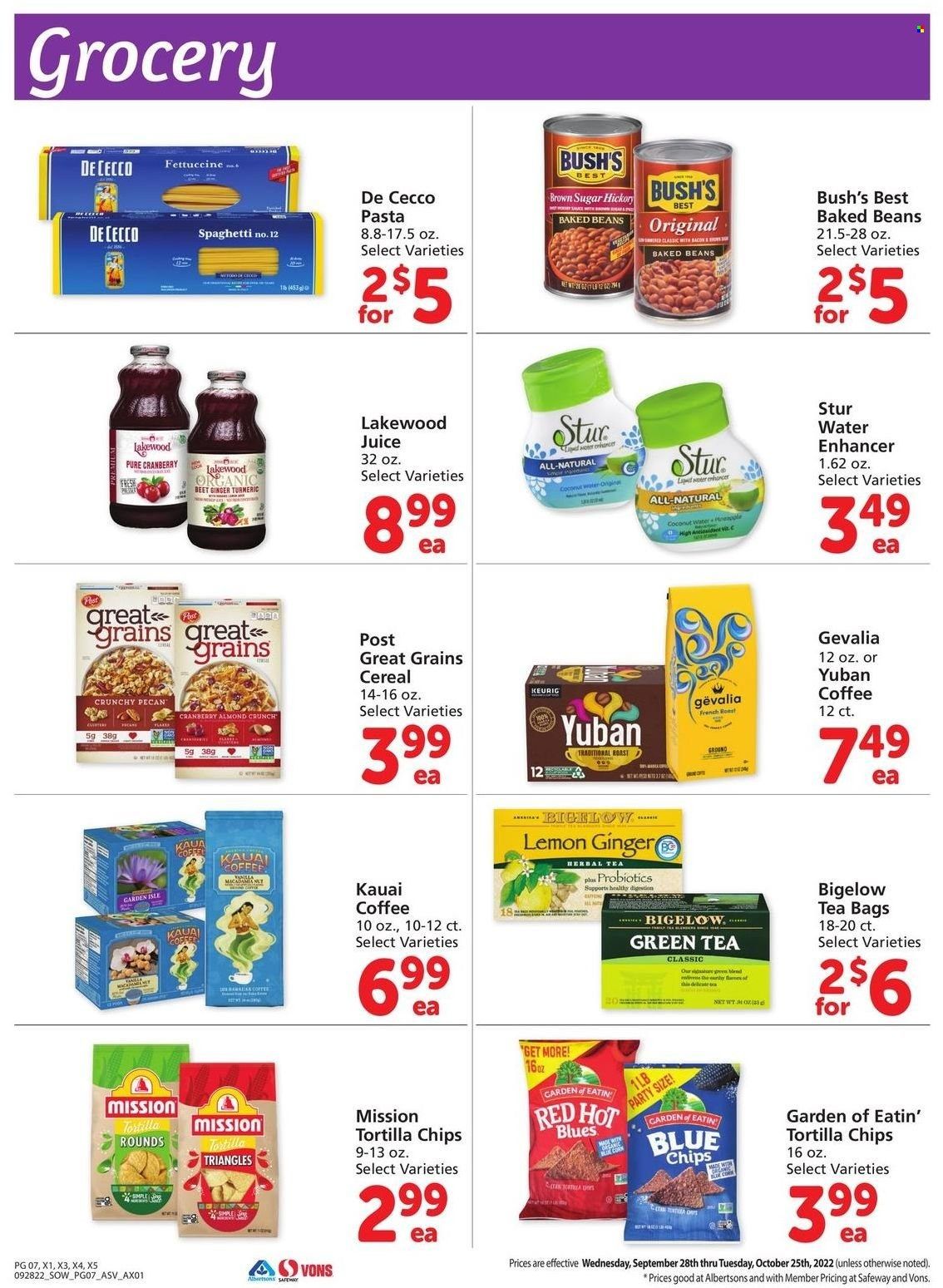 Safeway (AZ, CO, ID, MT, NE, NM) Weekly Ad Flyer Specials September 28 to October 25, 2022