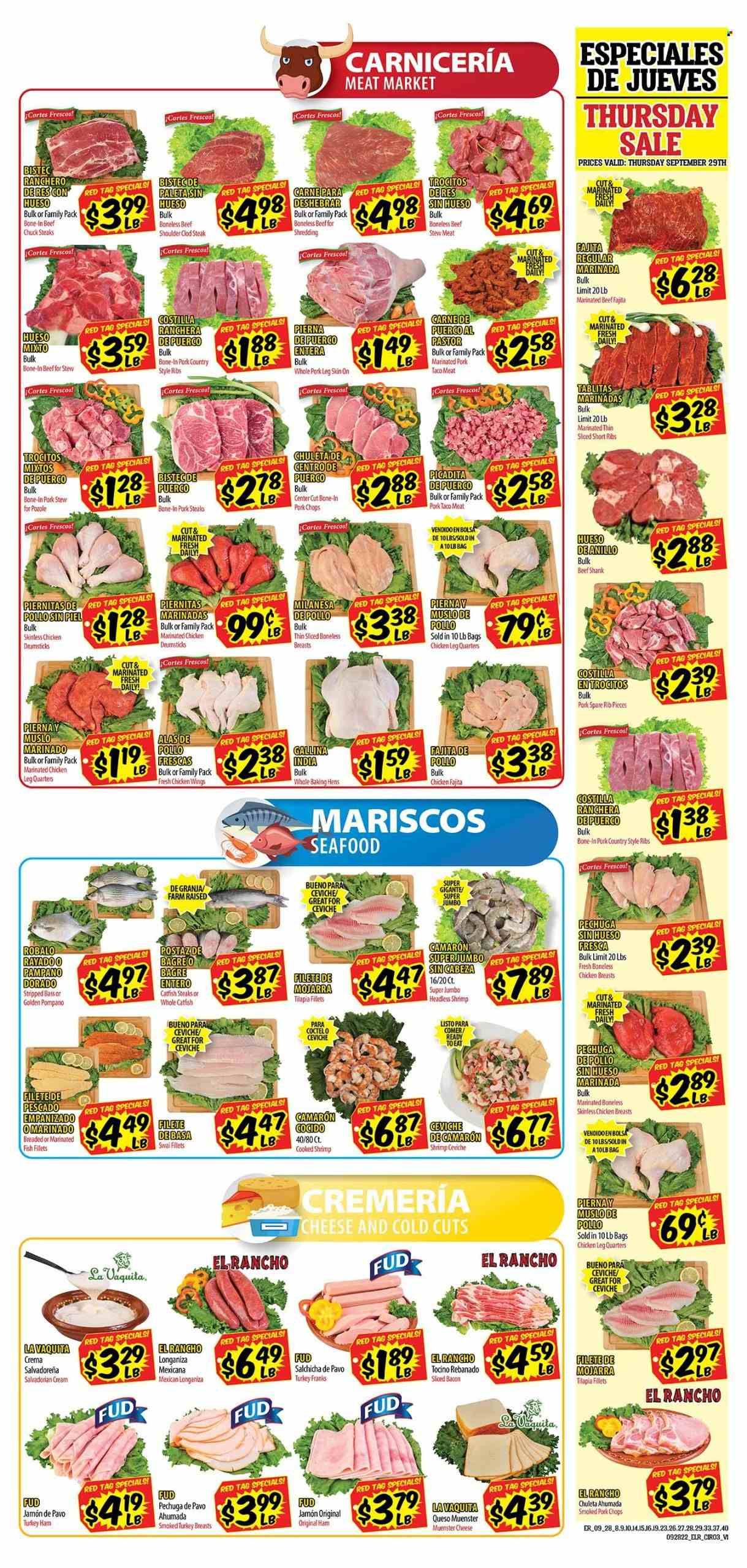 El Rancho (TX) Weekly Ad Flyer Specials September 28 to October 4, 2022