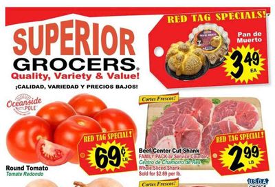 Superior Grocers (CA) Weekly Ad Flyer Specials September 28 to October 4, 2022