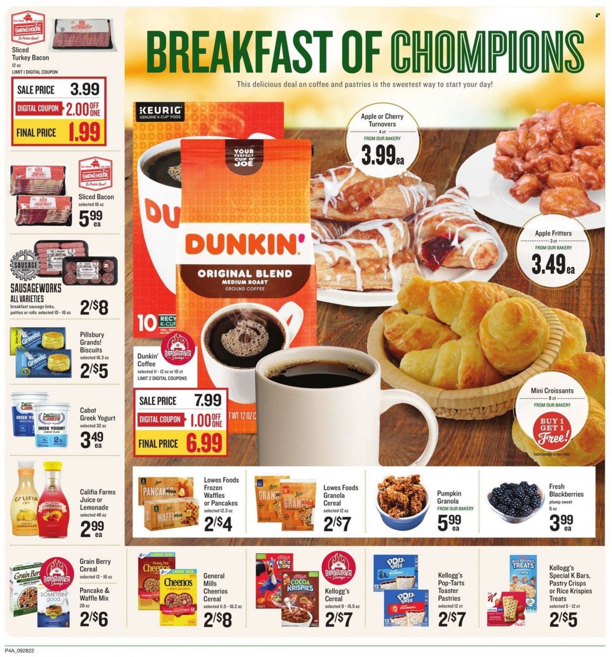 Lowes Foods (NC, SC) Weekly Ad Flyer Specials September 28 to October 4, 2022