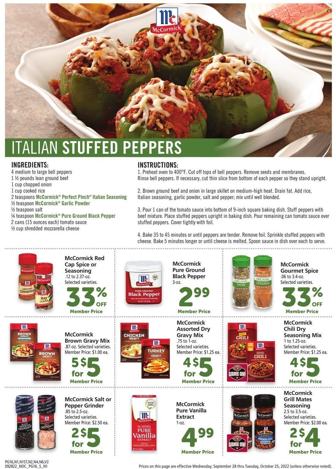 Safeway (CA, HI, OR, WA) Weekly Ad Flyer Specials September 28 to October 25, 2022