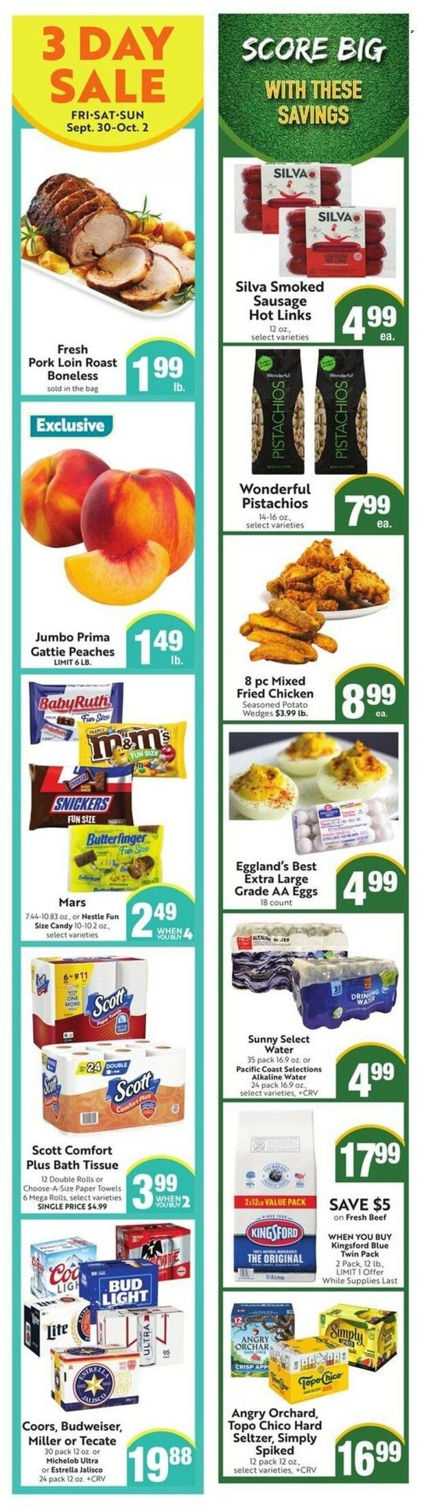 Save Mart (CA, NV) Weekly Ad Flyer Specials September 28 to October 4, 2022