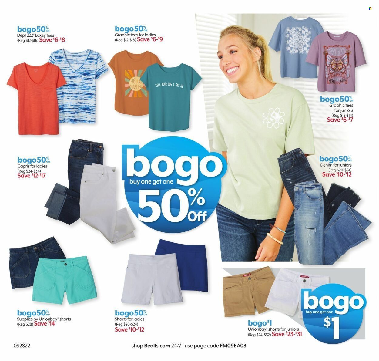 Bealls Florida (FL) Weekly Ad Flyer Specials September 28 to October 4, 2022