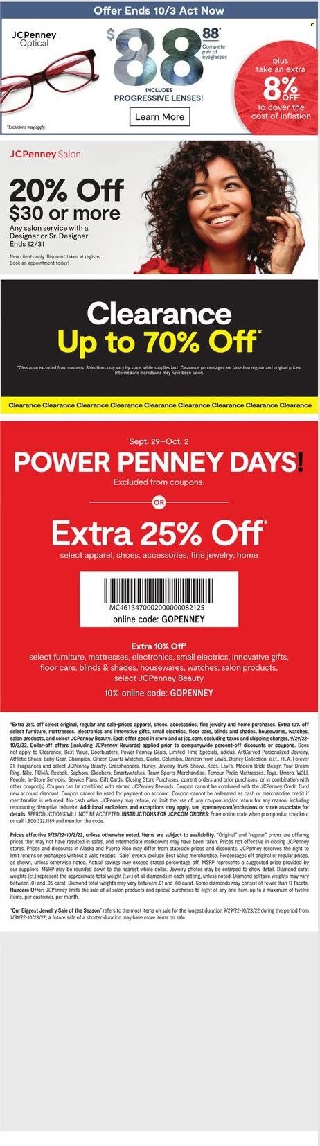 JCPenney Weekly Ad Flyer Specials September 29 to October 2, 2022