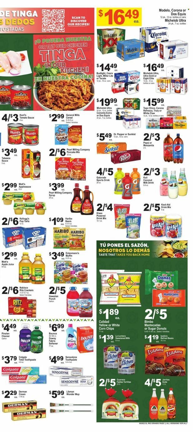 El Rio Grande (TX) Weekly Ad Flyer Specials September 28 to October 4, 2022