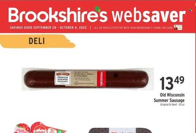 Brookshires (AR, LA, TX) Weekly Ad Flyer Specials September 28 to October 4, 2022
