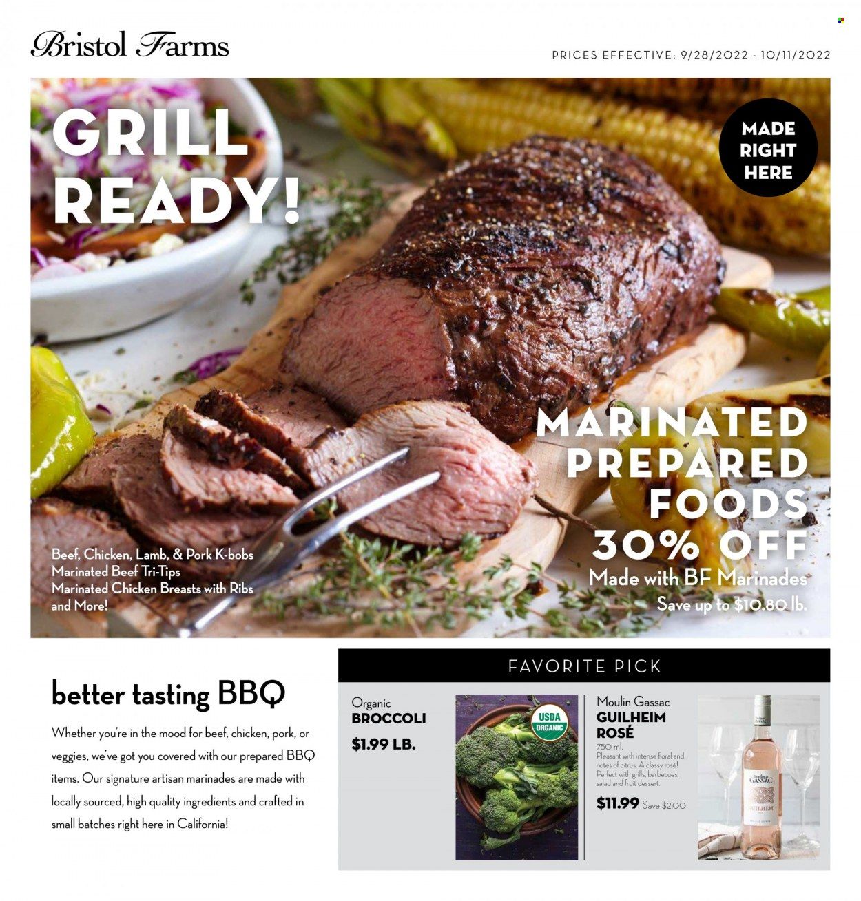 Bristol Farms (CA) Weekly Ad Flyer Specials September 28 to October 11, 2022