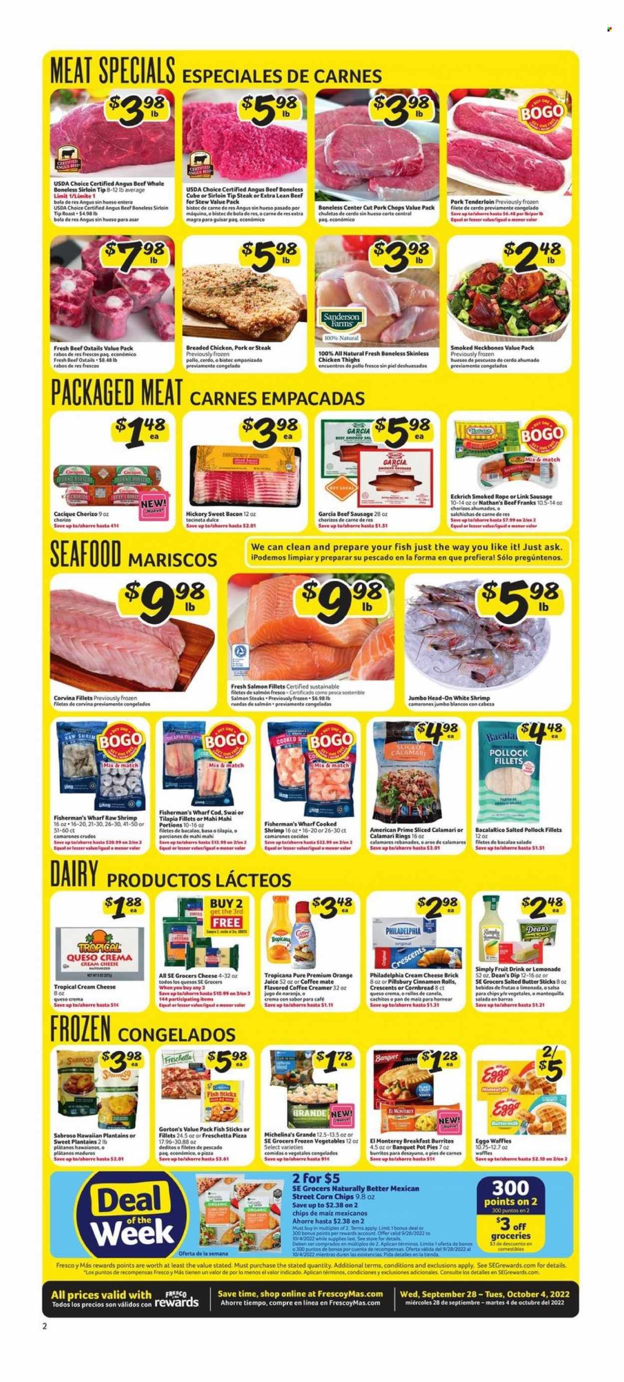 Fresco y Más (FL) Weekly Ad Flyer Specials September 28 to October 4, 2022
