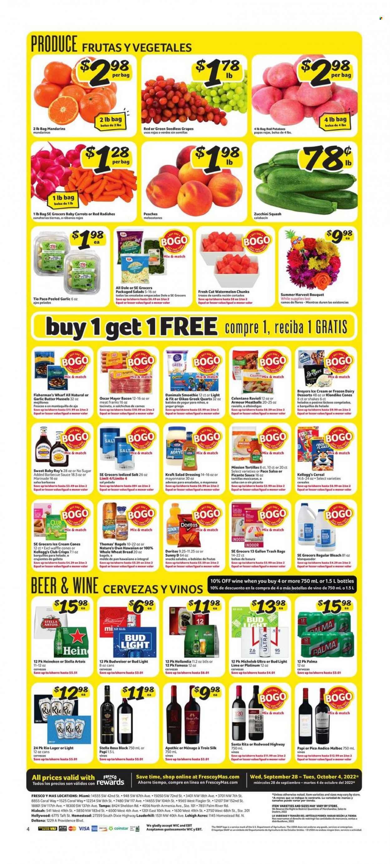 Fresco y Más (FL) Weekly Ad Flyer Specials September 28 to October 4, 2022