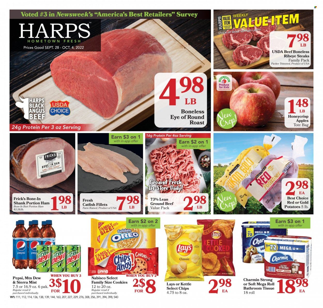 Harps Hometown Fresh (AR) Weekly Ad Flyer Specials September 28 to October 4, 2022