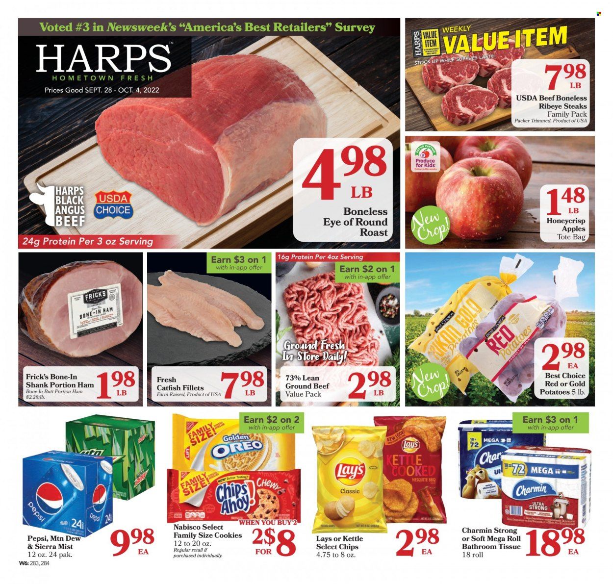 Harps Hometown Fresh (MO) Weekly Ad Flyer Specials September 28 to October 4, 2022