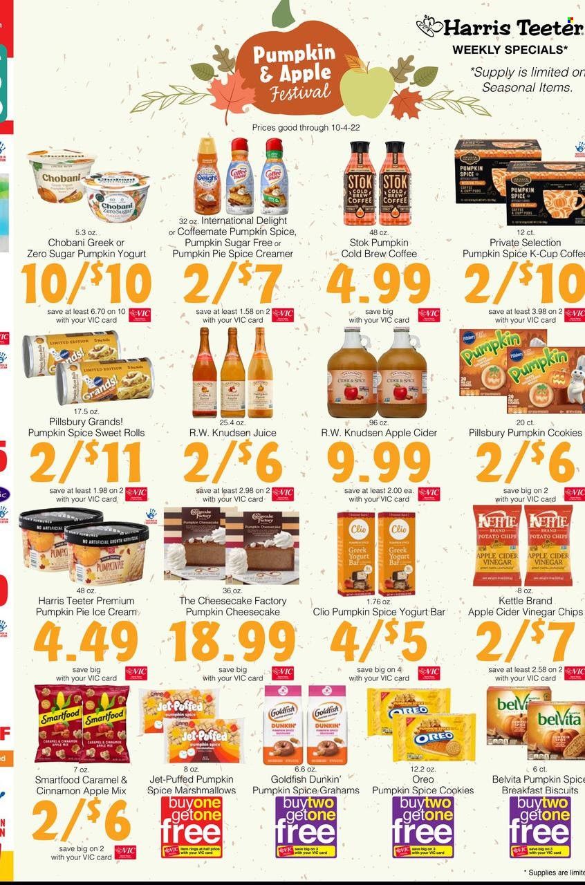 Harris Teeter Weekly Ad Flyer Specials September 28 to October 4, 2022