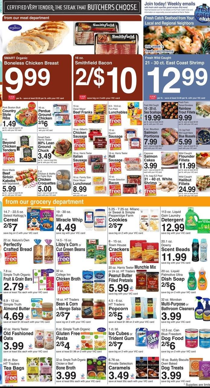 Harris Teeter Weekly Ad Flyer Specials September 28 to October 4, 2022