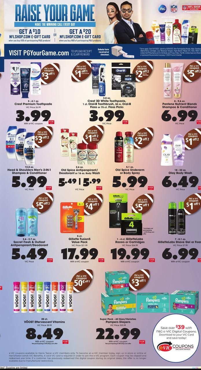 Harris Teeter Weekly Ad Flyer Specials September 28 to October 4, 2022