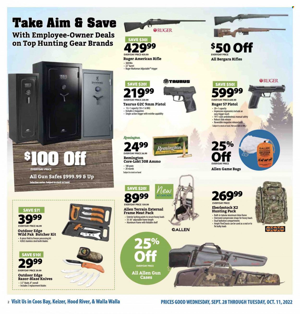 Cascade Farm And Outdoor (OR, WA) Weekly Ad Flyer Specials September 28 to October 11, 2022