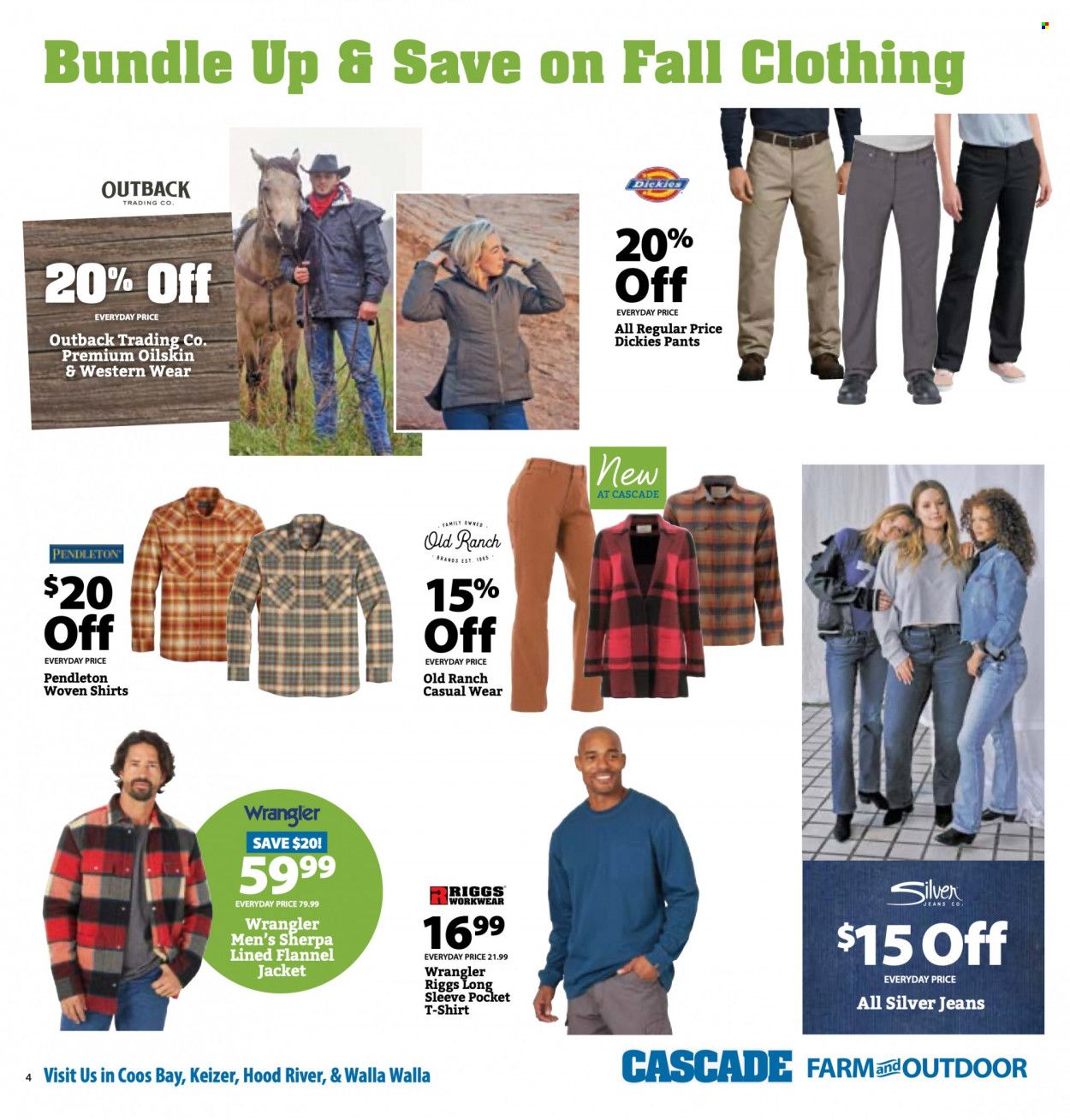 Cascade Farm And Outdoor (OR, WA) Weekly Ad Flyer Specials September 28 to October 11, 2022