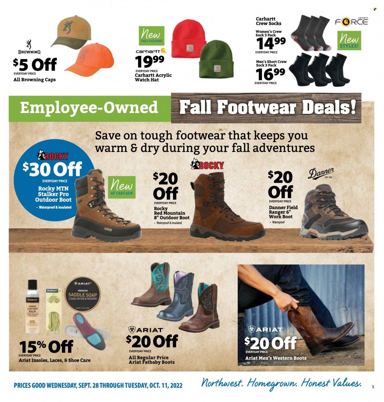 Cascade Farm And Outdoor (OR, WA) Weekly Ad Flyer Specials September 28 to October 11, 2022