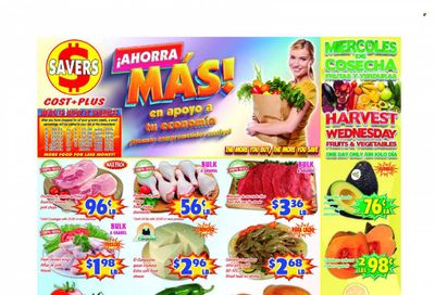 Savers Cost Plus (TX) Weekly Ad Flyer Specials September 28 to October 4, 2022
