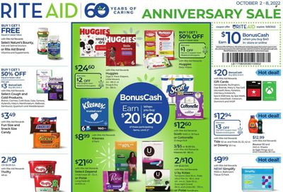 RITE AID Weekly Ad Flyer Specials October 2 to October 8, 2022