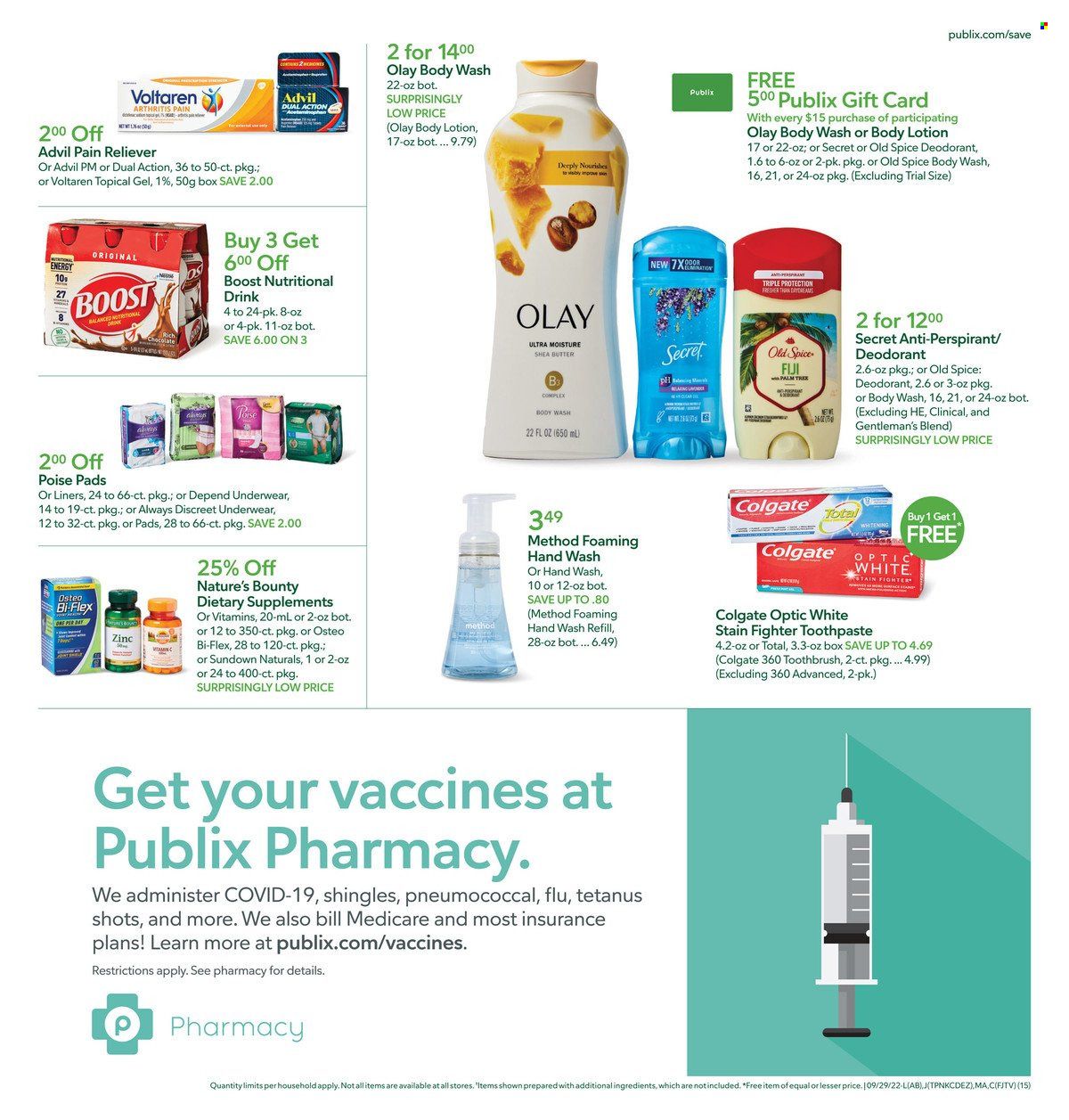Publix (AL, FL, GA, NC, SC, TN) Weekly Ad Flyer Specials September 29 to October 5, 2022