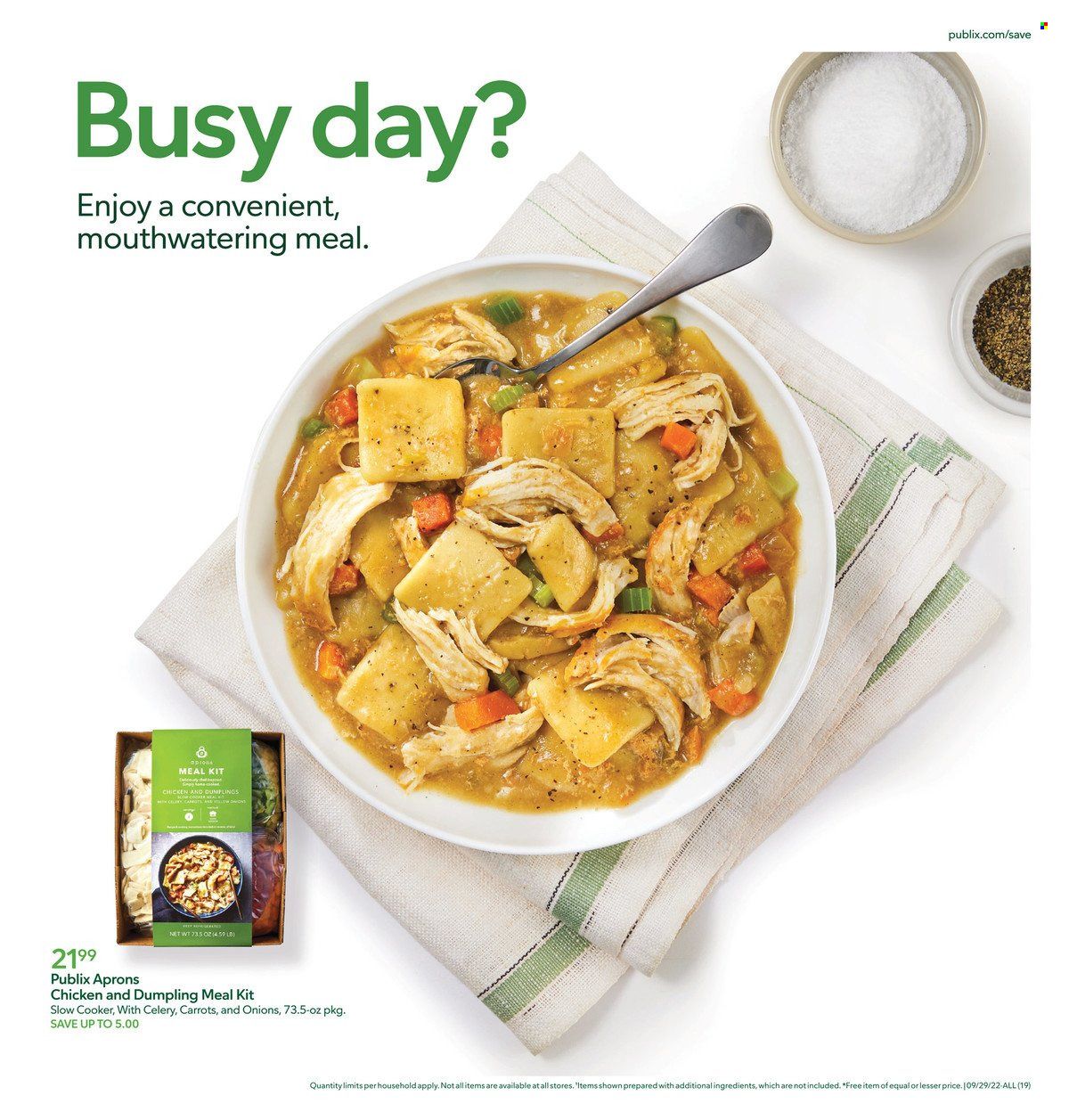 Publix (AL, FL, GA, NC, SC, TN) Weekly Ad Flyer Specials September 29 to October 5, 2022