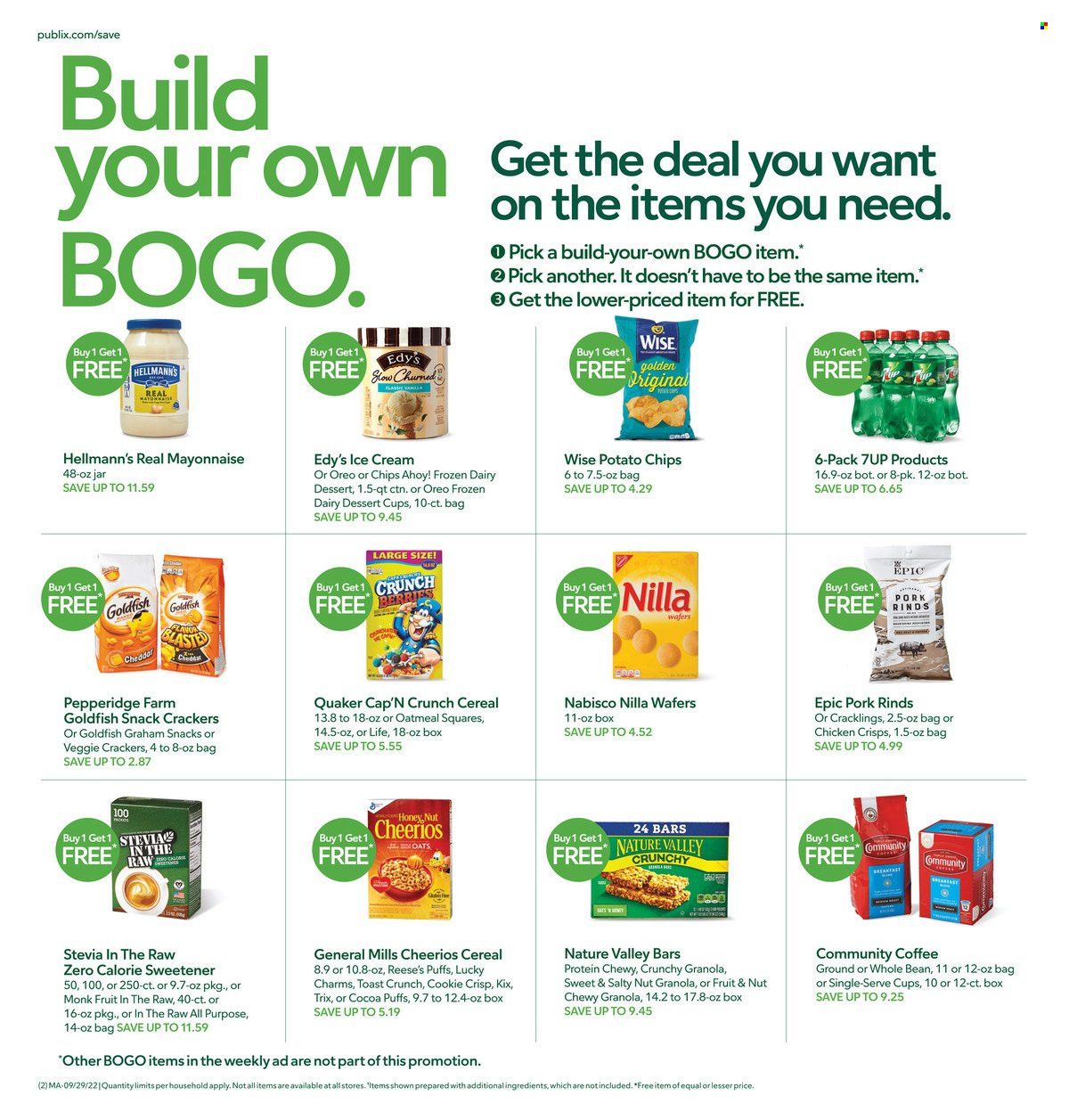 Publix (AL, FL, GA, NC, SC, TN) Weekly Ad Flyer Specials September 29 to October 5, 2022