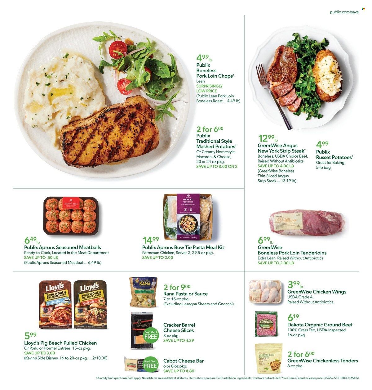 Publix (AL, FL, GA, NC, SC, TN) Weekly Ad Flyer Specials September 29 to October 5, 2022