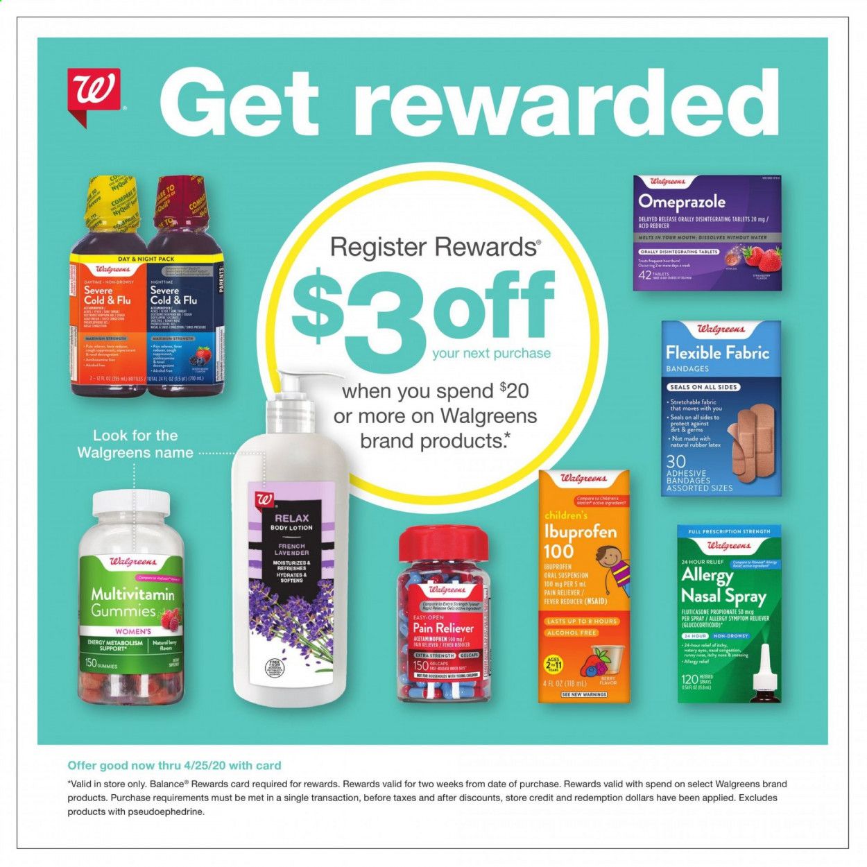 Walgreens Weekly Ad & Flyer April 19 to 25