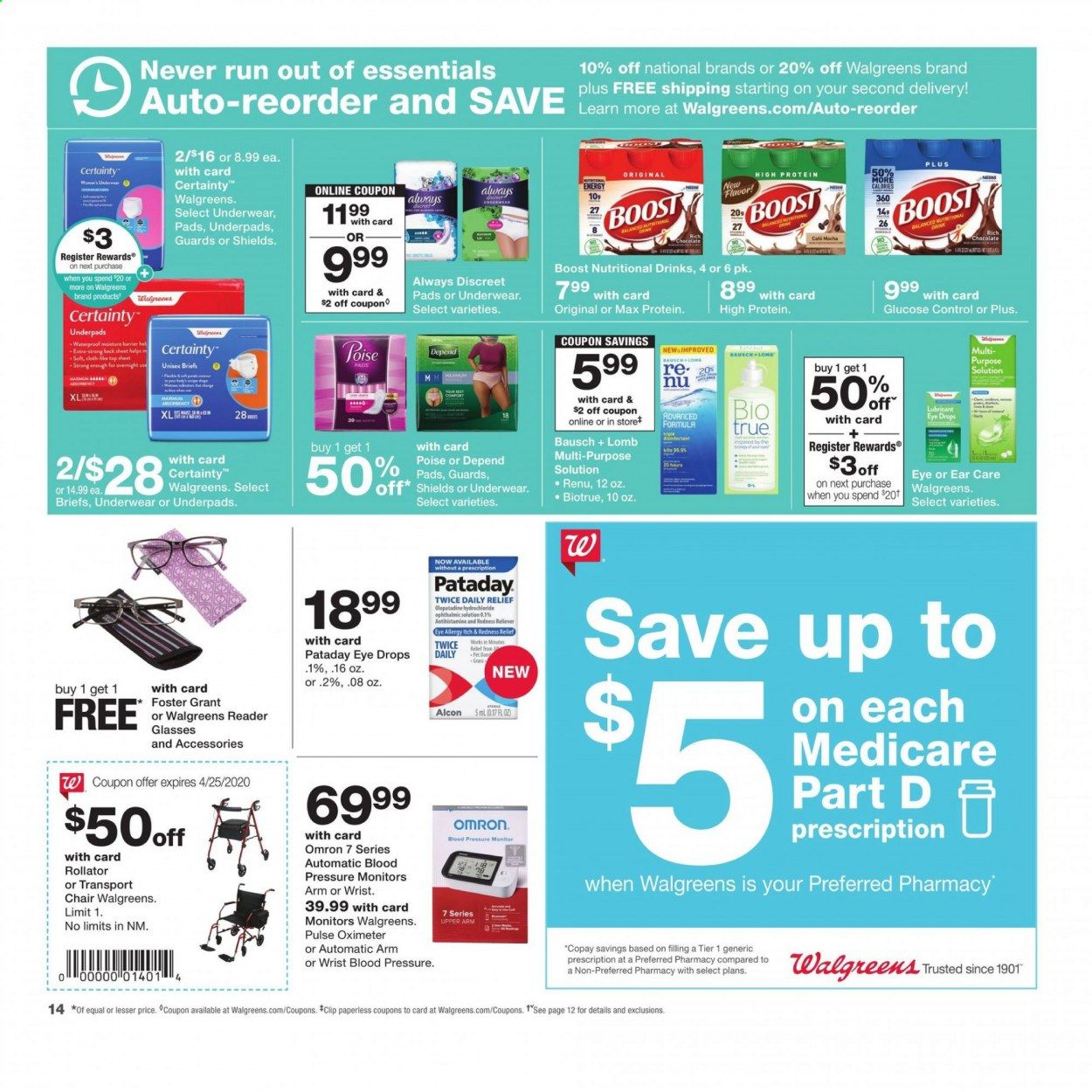 Walgreens Weekly Ad & Flyer April 19 to 25