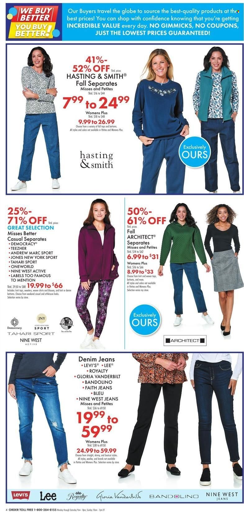 Boscov's (CT, DE, MD, NJ, NY, PA) Weekly Ad Flyer Specials September 29 to October 5, 2022