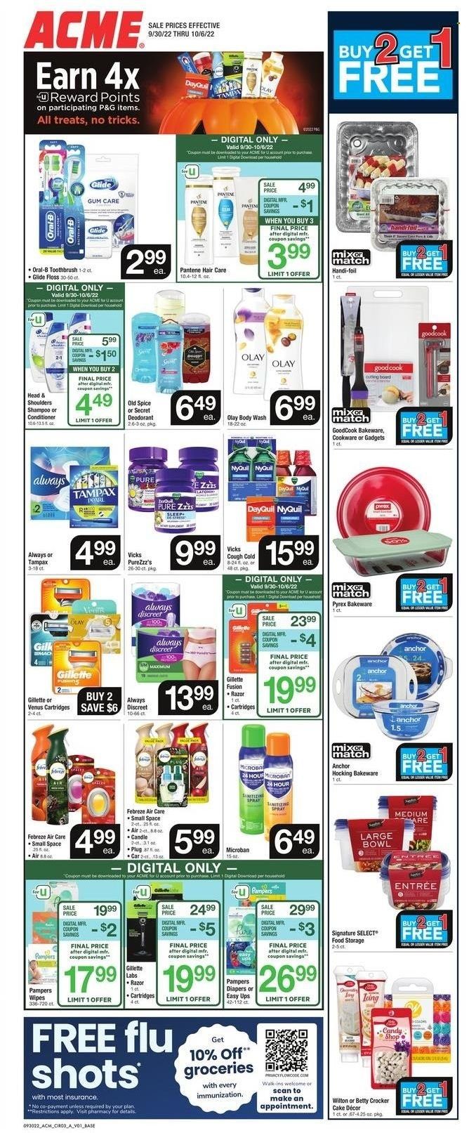 ACME (DE, NJ, NY, PA) Weekly Ad Flyer Specials September 30 to October 6, 2022