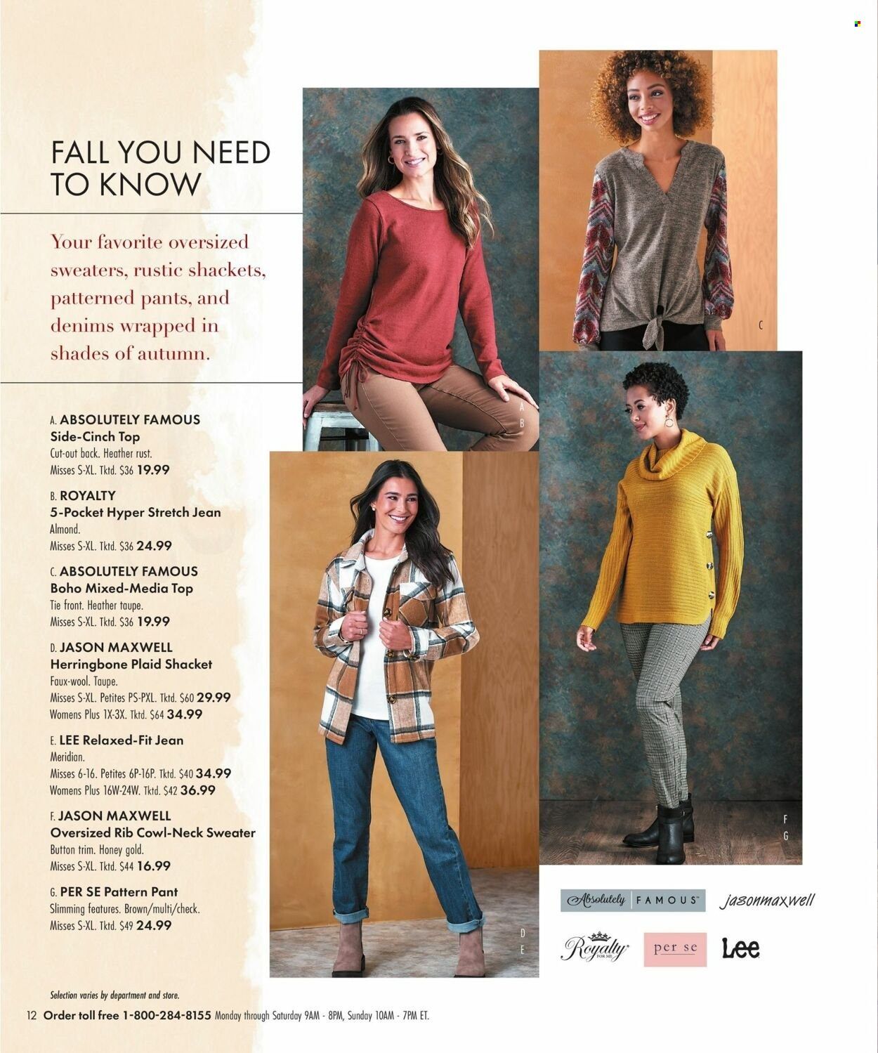 Boscov's (CT, DE, MD, NJ, NY, PA) Weekly Ad Flyer Specials September 29 to October 12, 2022