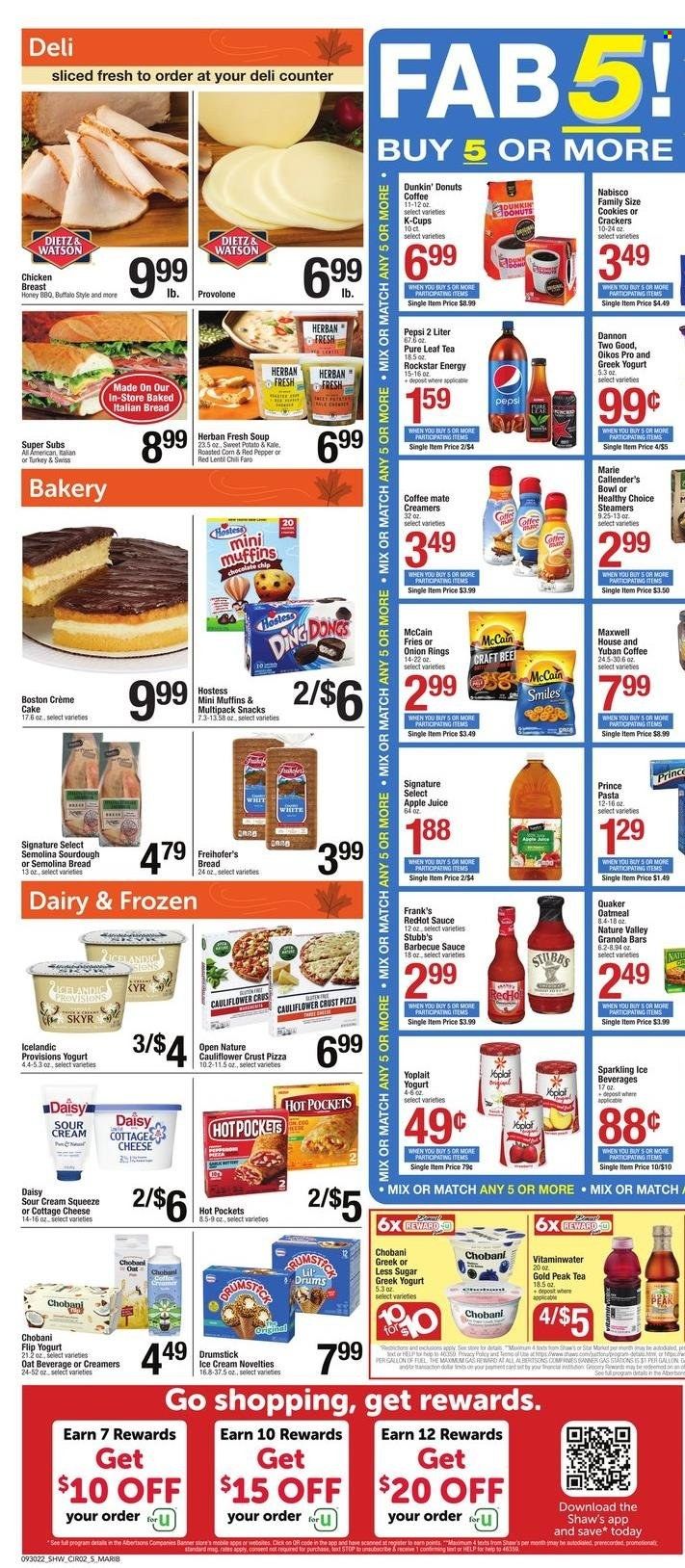 Shaw’s (MA, ME, NH, RI, VT) Weekly Ad Flyer Specials September 30 to October 6, 2022