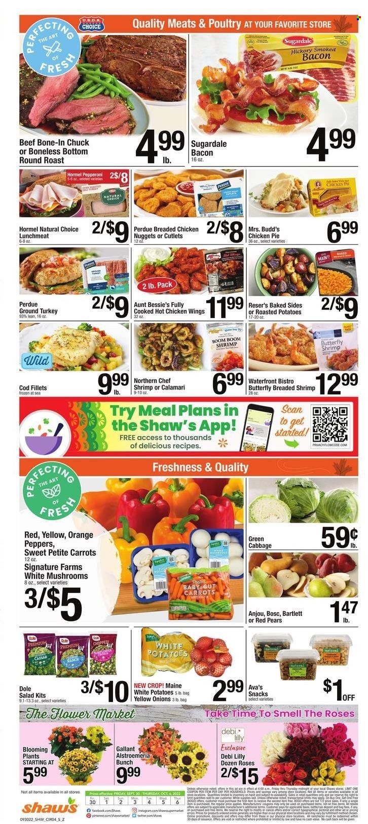 Shaw’s (MA, ME, NH, RI, VT) Weekly Ad Flyer Specials September 30 to October 6, 2022
