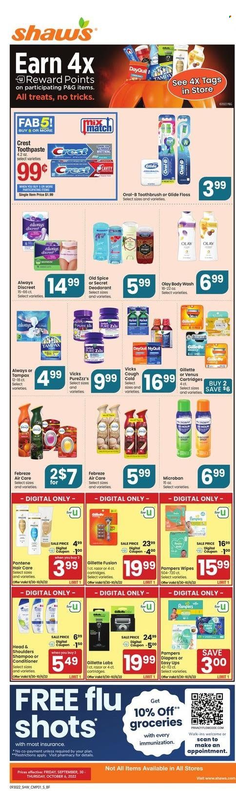 Shaw’s (MA, ME, NH, RI, VT) Weekly Ad Flyer Specials September 30 to October 6, 2022