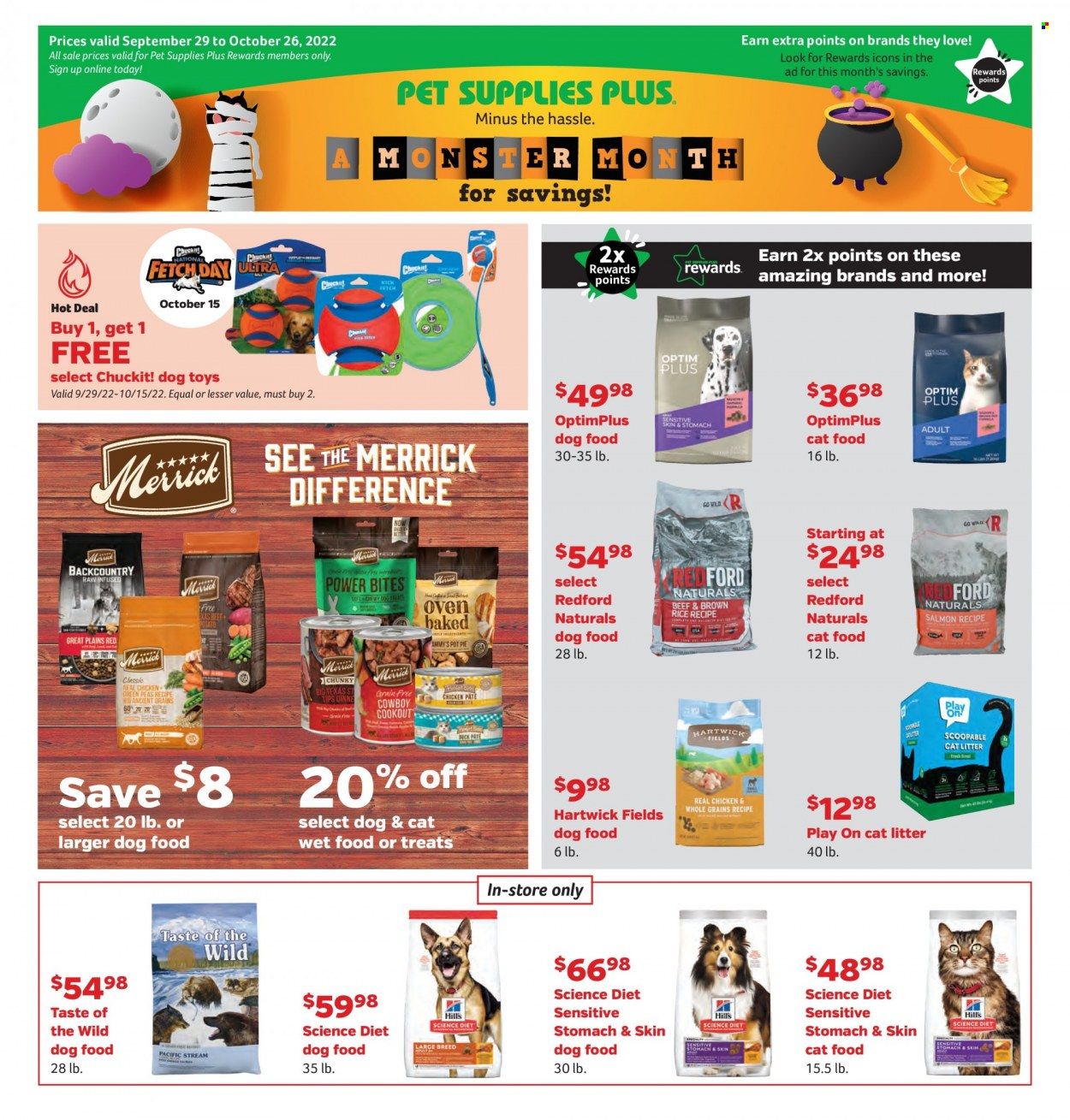 Pet Supplies Plus Weekly Ad Flyer Specials September 29 to October 26, 2022