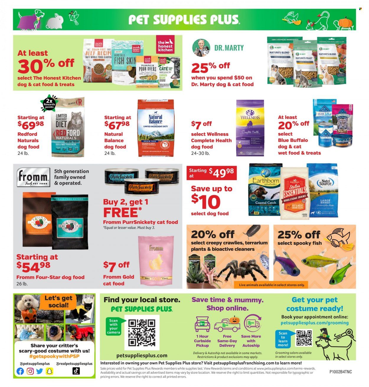 Pet Supplies Plus Weekly Ad Flyer Specials September 29 to October 26, 2022