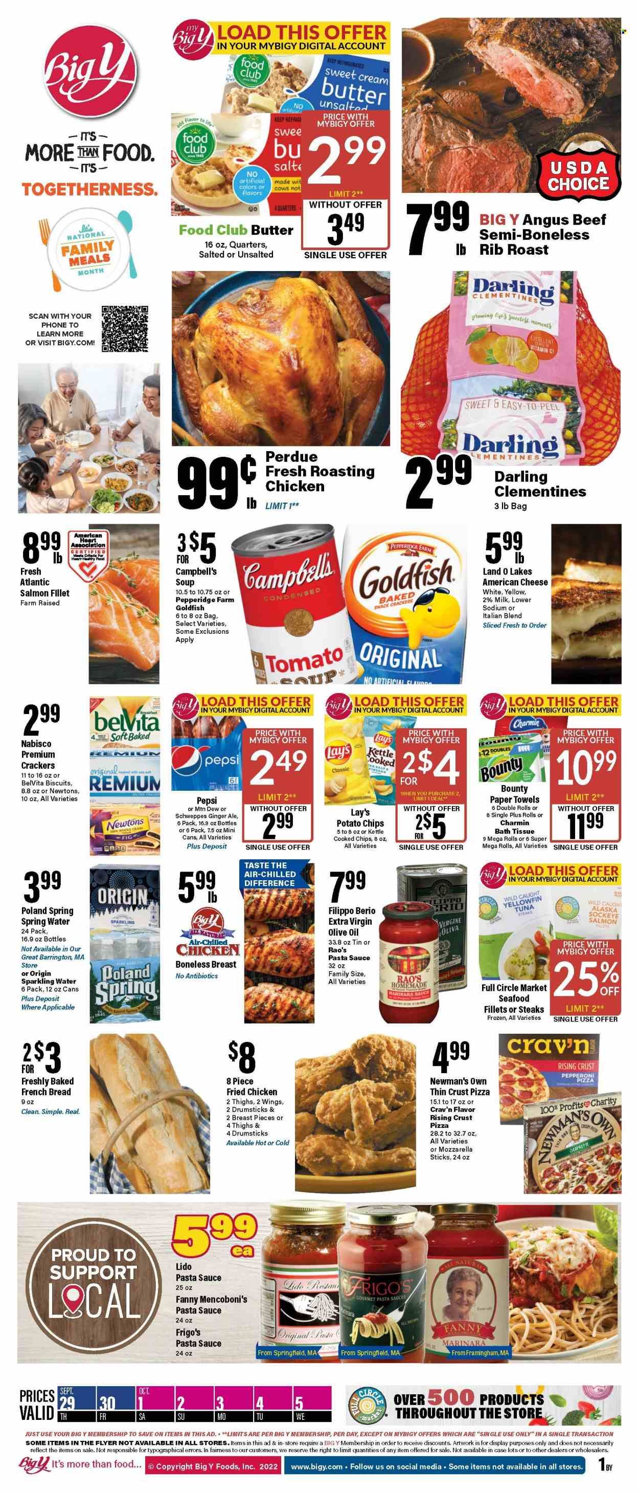 Big Y (MA) Weekly Ad Flyer Specials September 29 to October 5, 2022