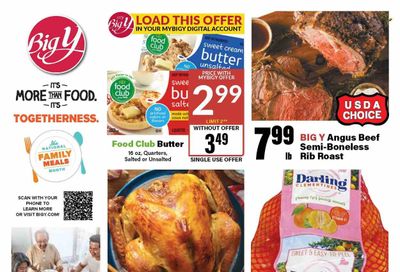 Big Y (MA) Weekly Ad Flyer Specials September 29 to October 5, 2022