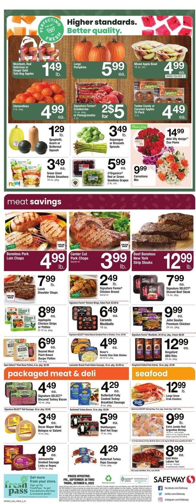 Safeway (MD, VA) Weekly Ad Flyer Specials September 30 to October 6, 2022