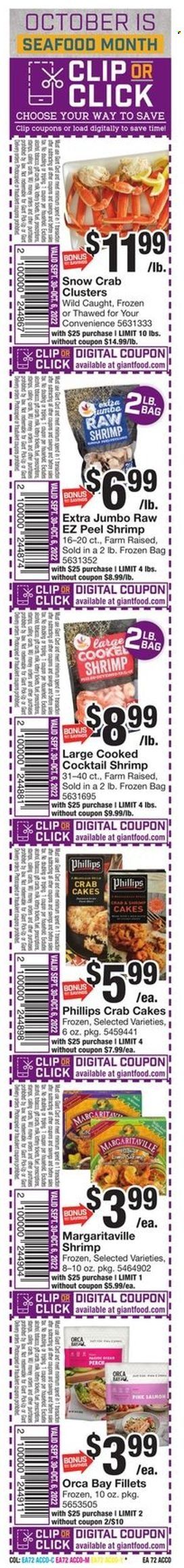 Giant Food (DE, MD, VA) Weekly Ad Flyer Specials September 30 to October 6, 2022