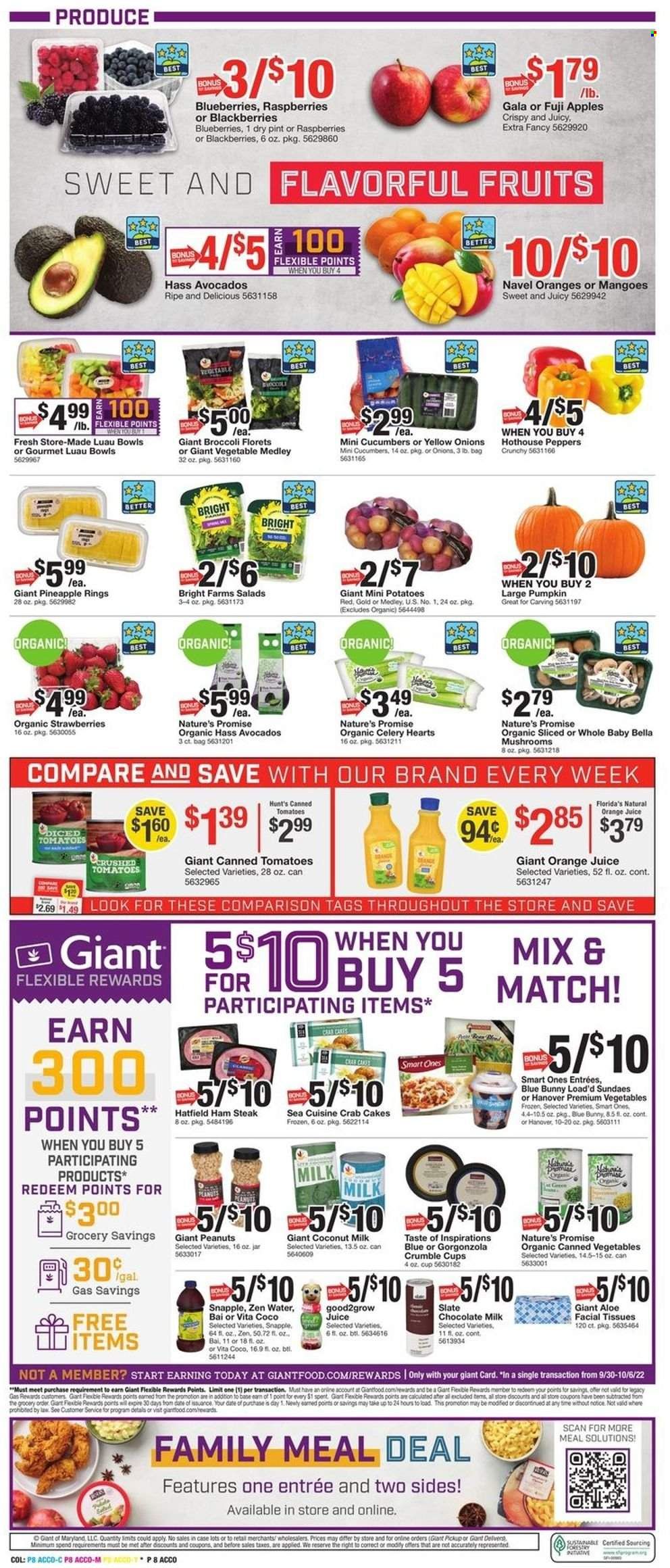 Giant Food (DE, MD, VA) Weekly Ad Flyer Specials September 30 to October 6, 2022