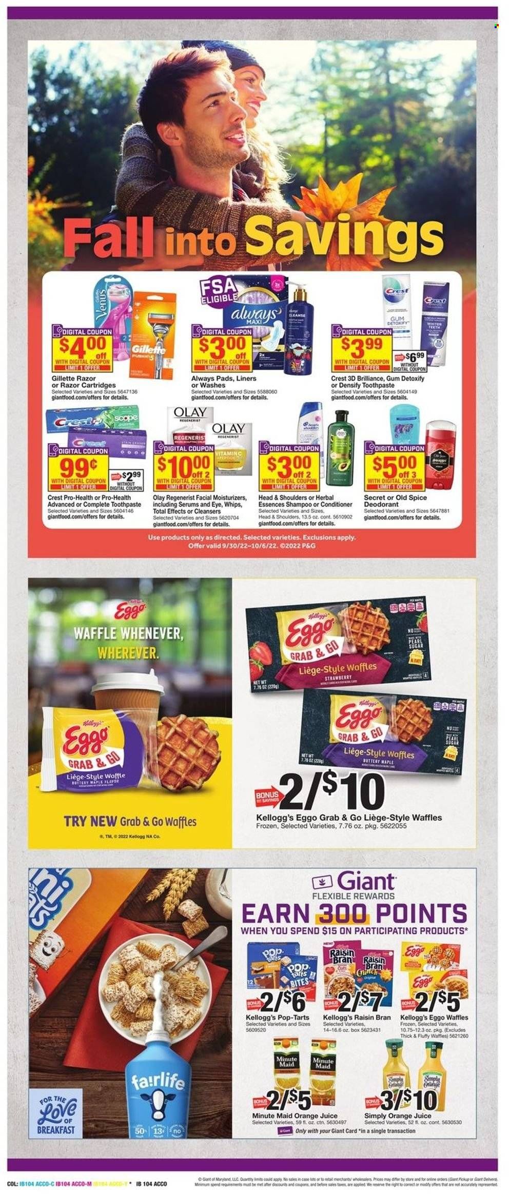 Giant Food (DE, MD, VA) Weekly Ad Flyer Specials September 30 to October 6, 2022